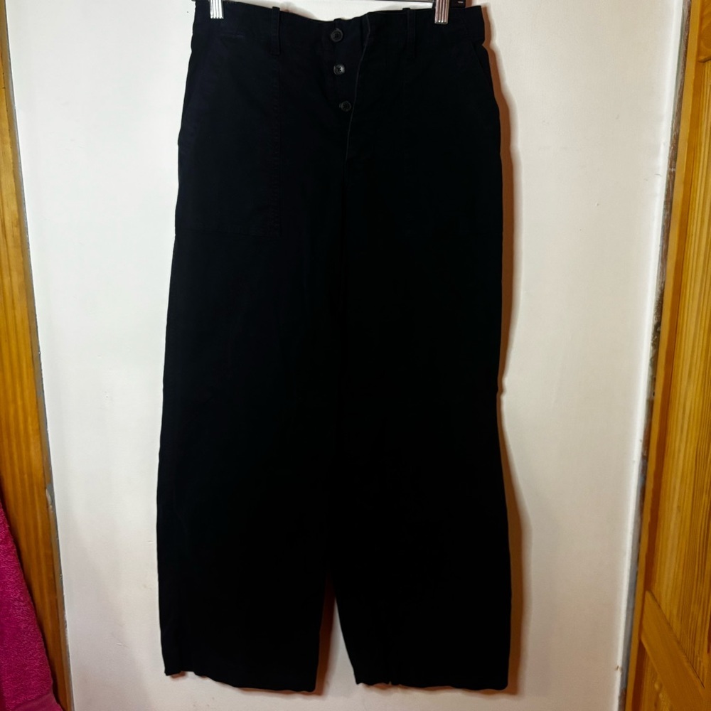 Nili lotan Wide-Leg Pants navy size 2